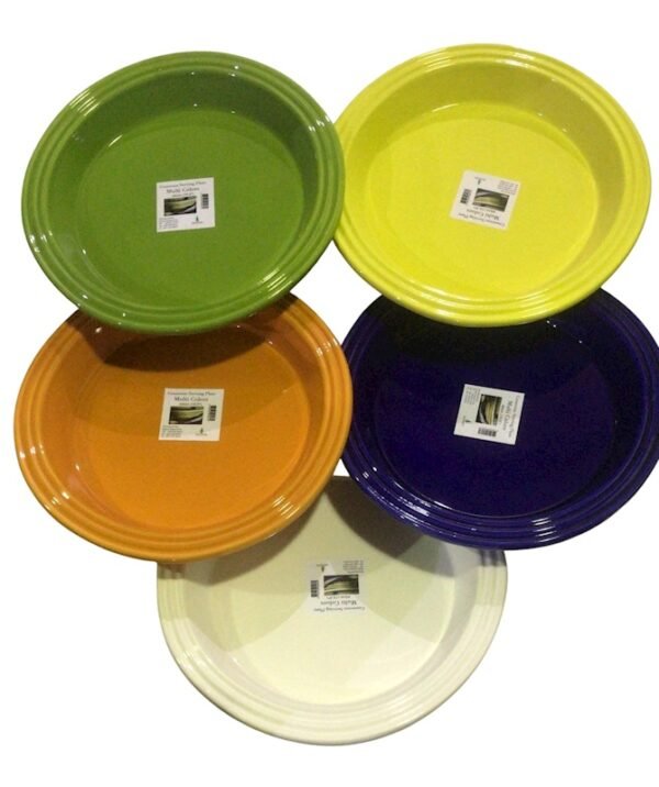 Guessa Dish Round Colorateed (Mix Colors) 50cm X 5