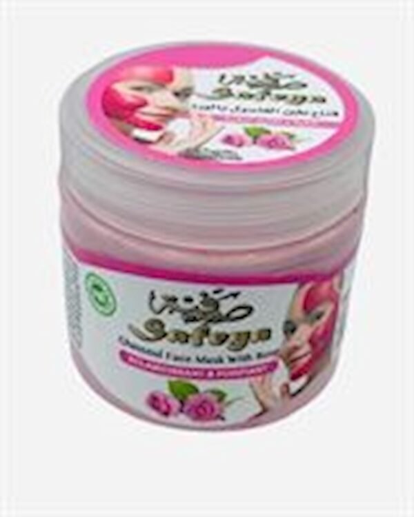 Ghassoul Face and Hair Mask with Rose Water 7 OZ (200g)x24