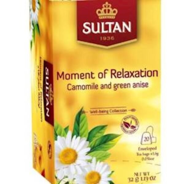 Tea Bags Sultan Moment Of Relaxation 10 Packs X(1.6gx20 Enveloped TeaBags) -2
