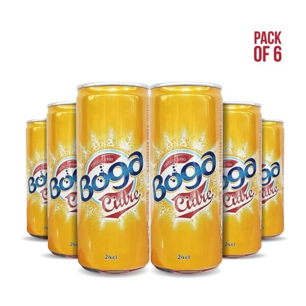 Boga Cidre Soft Drink 24cLx24